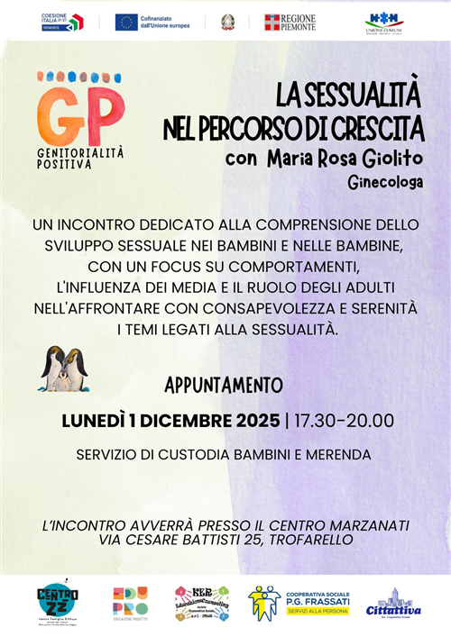 La Sessualità nel Percorso di Crescita con Maria Rosa Giolito ginecologa

