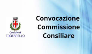 Convocazione Commissione Consiliare Urbanistica e Lavori Pubblici