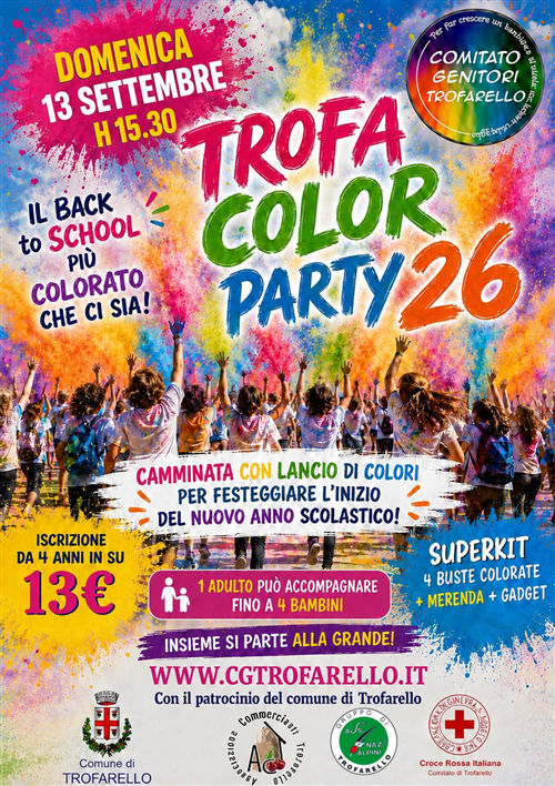 Trofa color party 2026