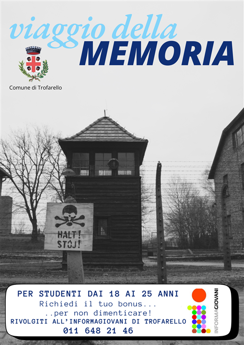 Viaggio della Memoria 2026 - Contributi alle famiglie