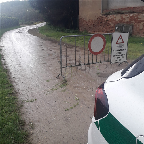 Maltempo. Il Sindaco: Chiuso il ponte sul Rio Tepice.