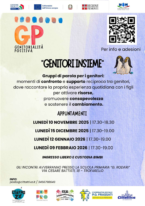 GENITORI INSIEME si parte!